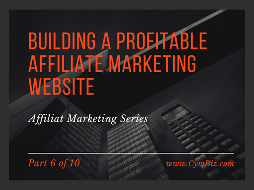 Building a Profitable Affiliate Marketing Website